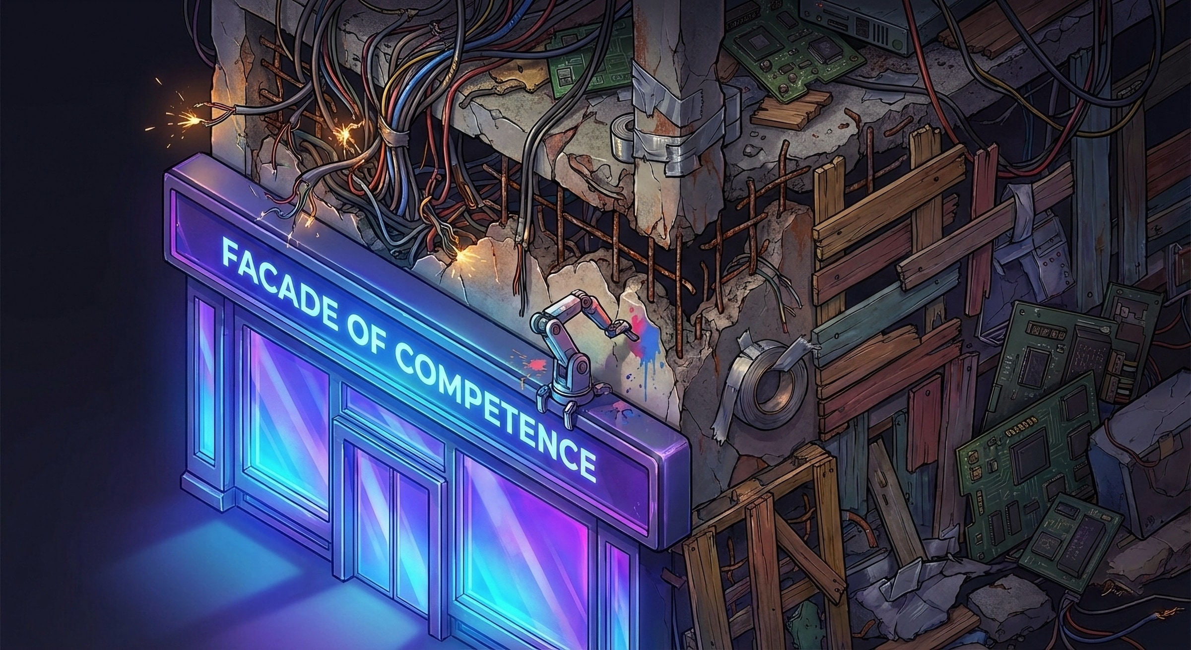 The Facade of Competence