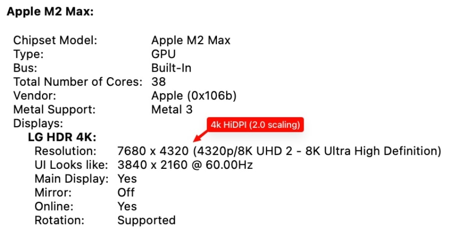 New Apple Silicon M4 and M5 HiDPI Limitation on 4K External Displays